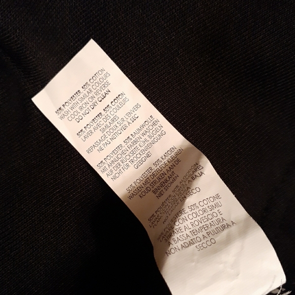 HP🥰boohoo Tartan Lip Print Hood Sweatshirt Dress - Picture 13 of 16